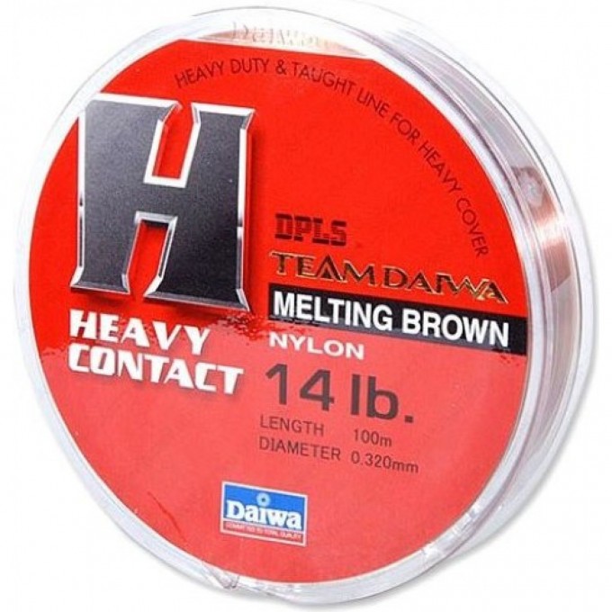 Монолеска DAIWA TD Line Heavy Contact MB 12 Lb (0.290мм) - 100м 4960652632799 Монолеска DAIWA TD Line Heavy Contact MB 12 Lb (0.290мм) - 100м 4960652632799
